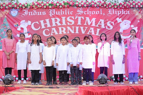 Colourful Christmas celebration